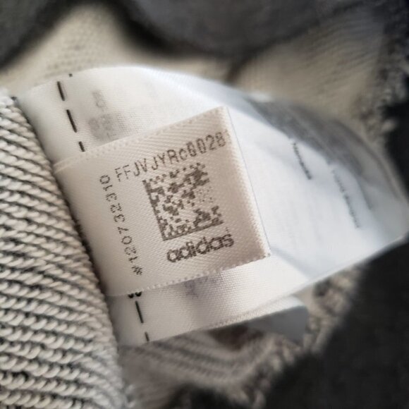 ADIDAS Hoodie Youth Medium (11-12) Sweatshirt Pullover  Grey with Gold … - Picture 7 of 10
